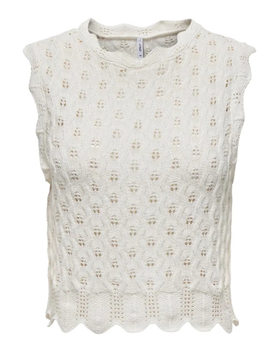 Only - Luna Life Tank Top - Cloud Dancer 